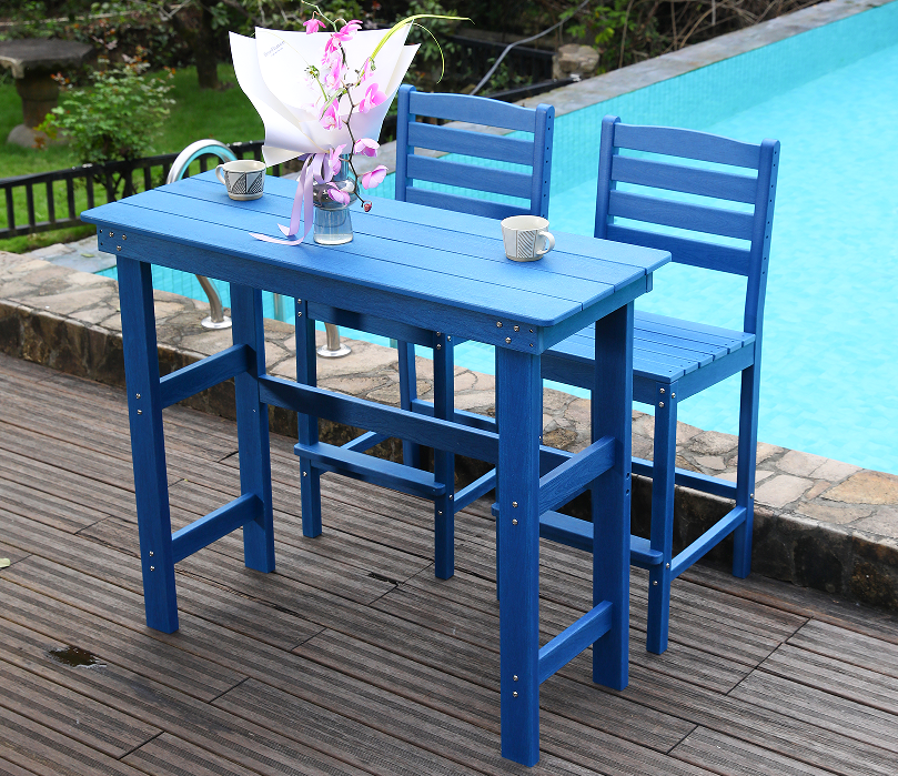 Set Makan Bar HDPE Sosial Biru Ceria